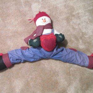 Snowman door draft dodger